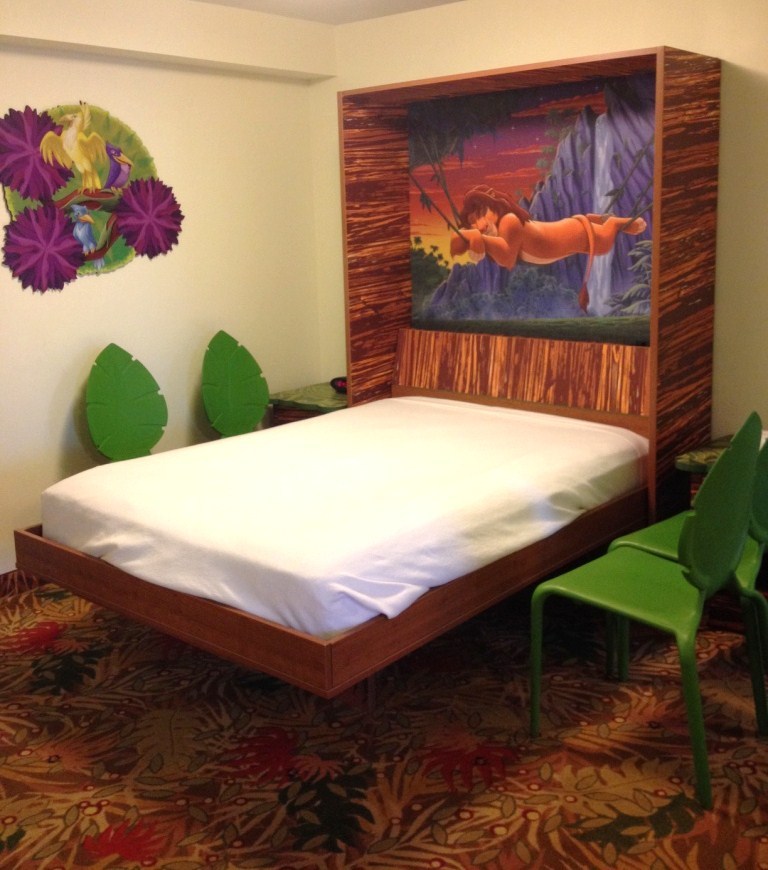 art of animation lion king themed murphy bed