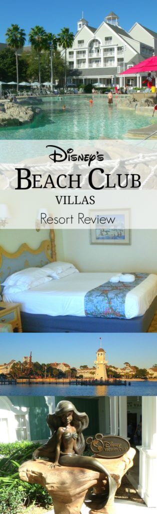 Disney's Beach Club Villas Resort Review Pinterest Image