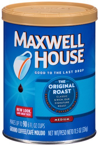 Can of Maxwell House Ground Coffee
