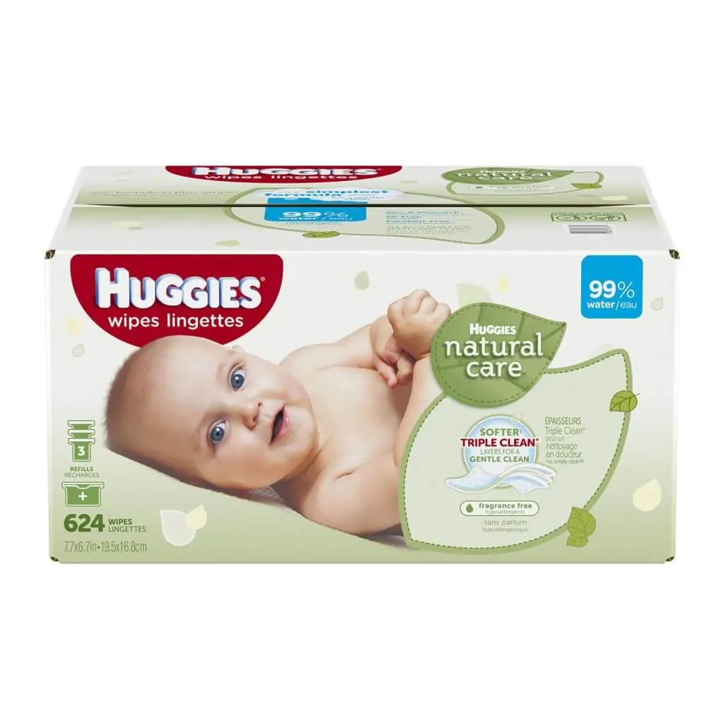 box of huggies wipes