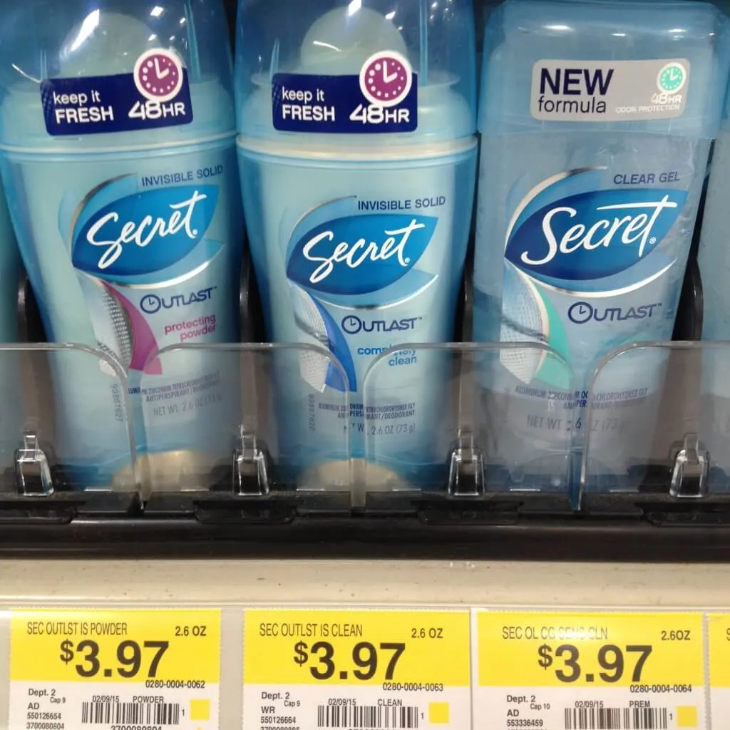 Women's Secret Deodorant