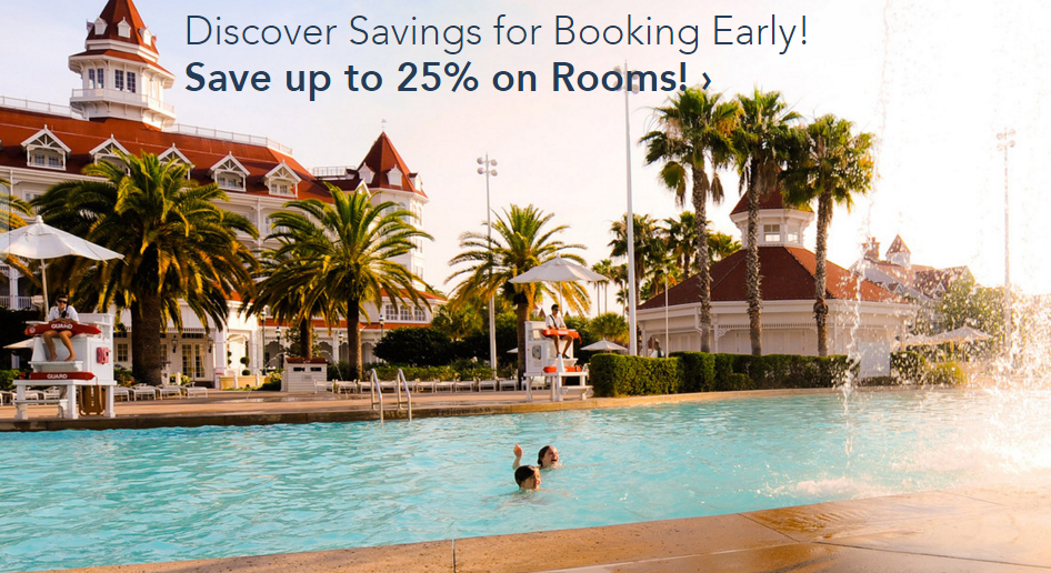 image of disney offer for room only discount
