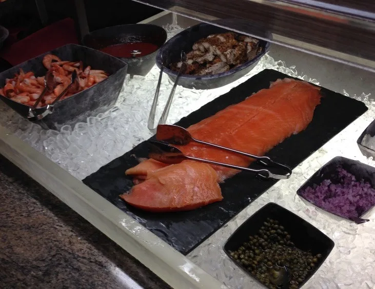 salmon service and more cold options