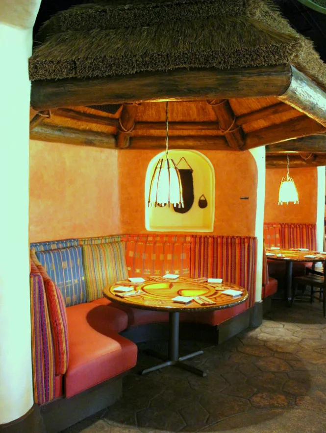 Sanaa, a table service restaurant at Animal Kingdom Lodge