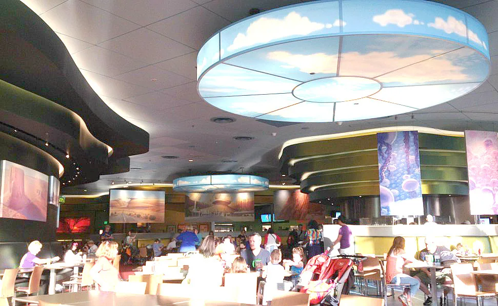 Landscape of Flavors food court at Art of Animation Resort