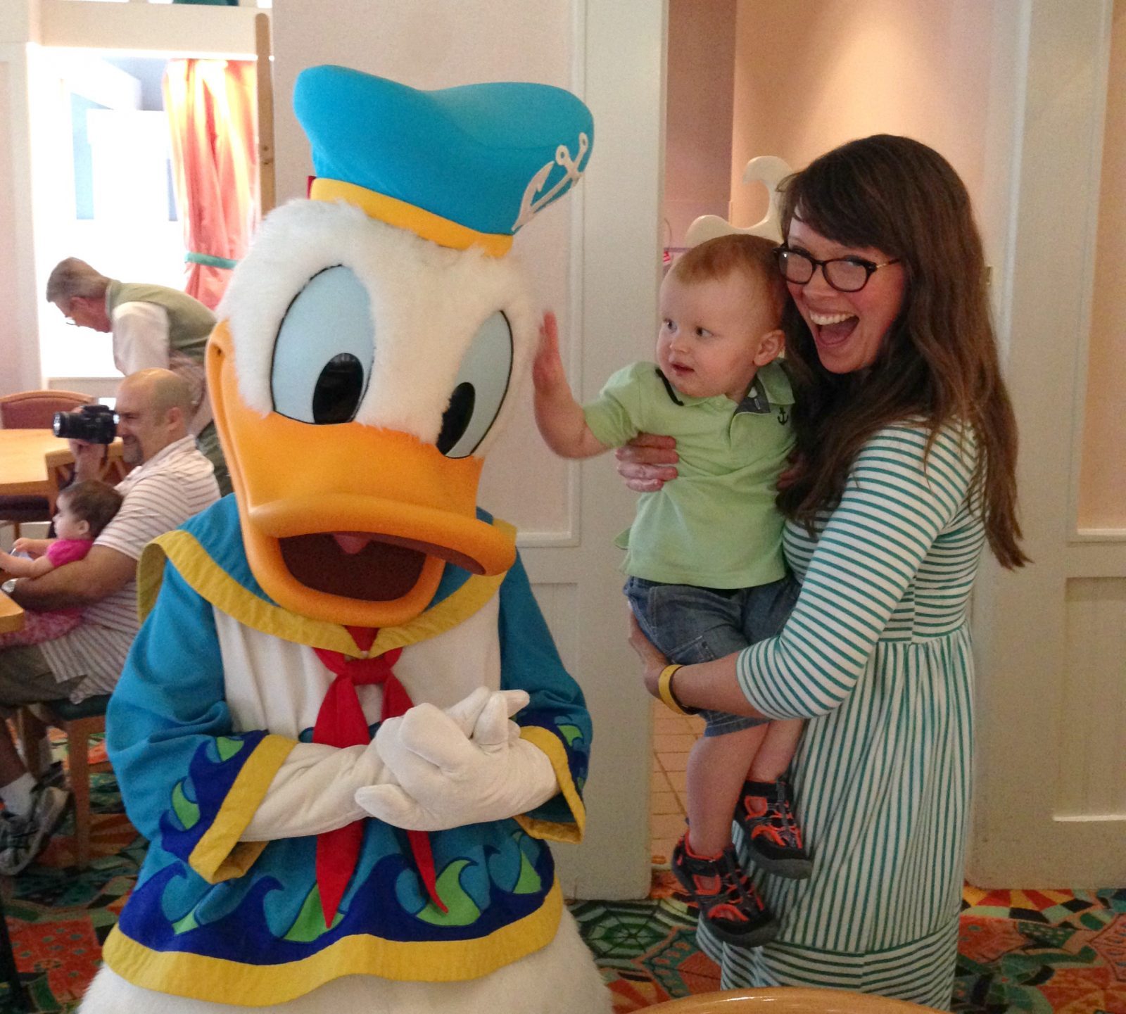family meeting donald duck
