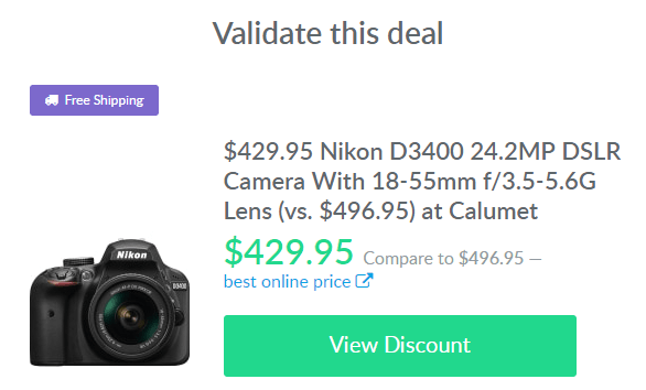 camera deal on dealspotr