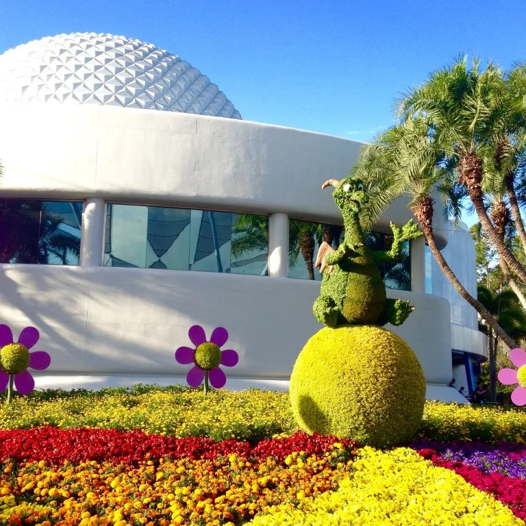 Kids will LOVE the playgrounds, butterflies, topiaries, and more at the Epcot Flower & Garden festival! Tips for getting the most out of a visit to the festival with a family.