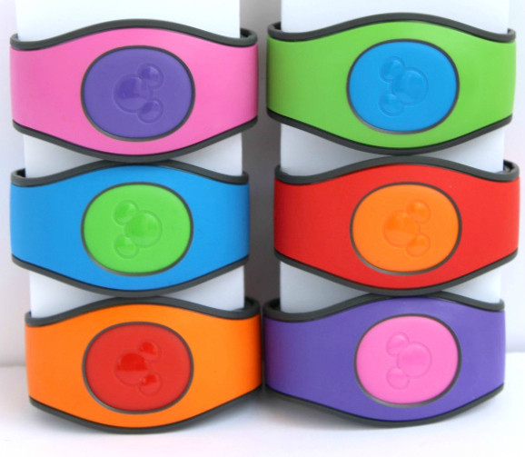 magic bands disney with mixed up colors in MagicBand 2.0