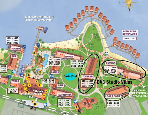 resort map