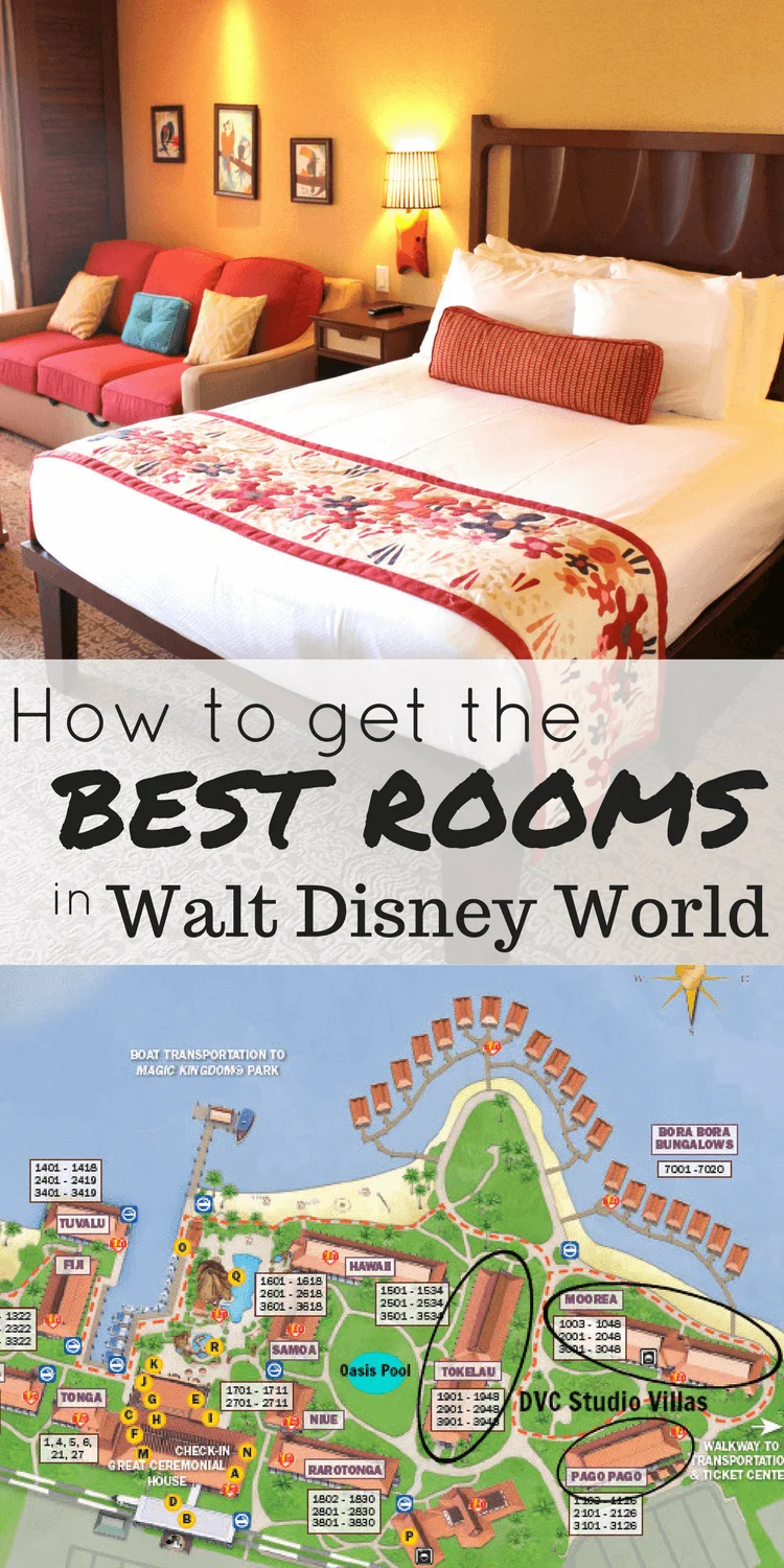 Get the BEST rooms at Walt Disney World with room requests, guaranteed categories, and more tips and tricks. #disneyworld #familytravel