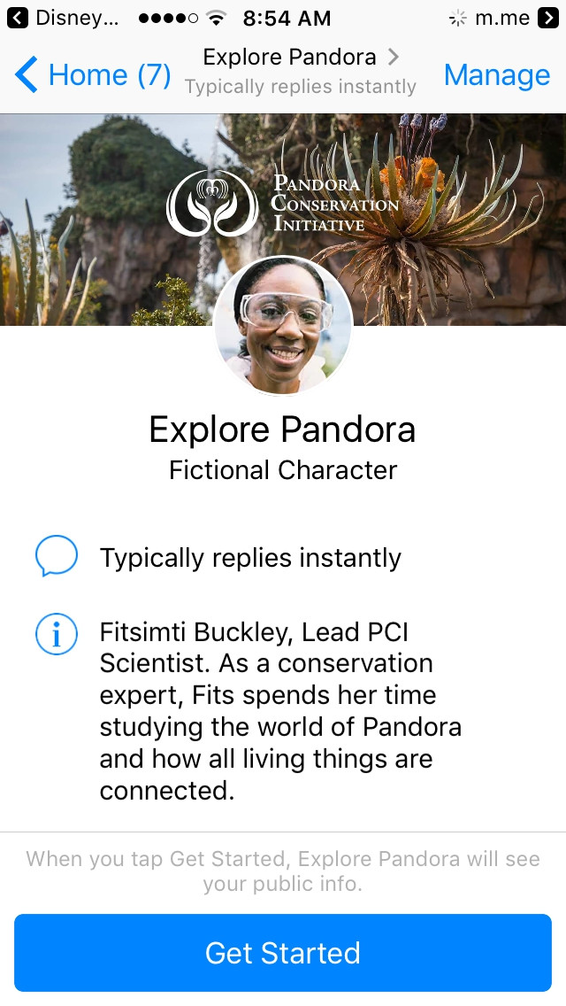 Explore Pandora on app