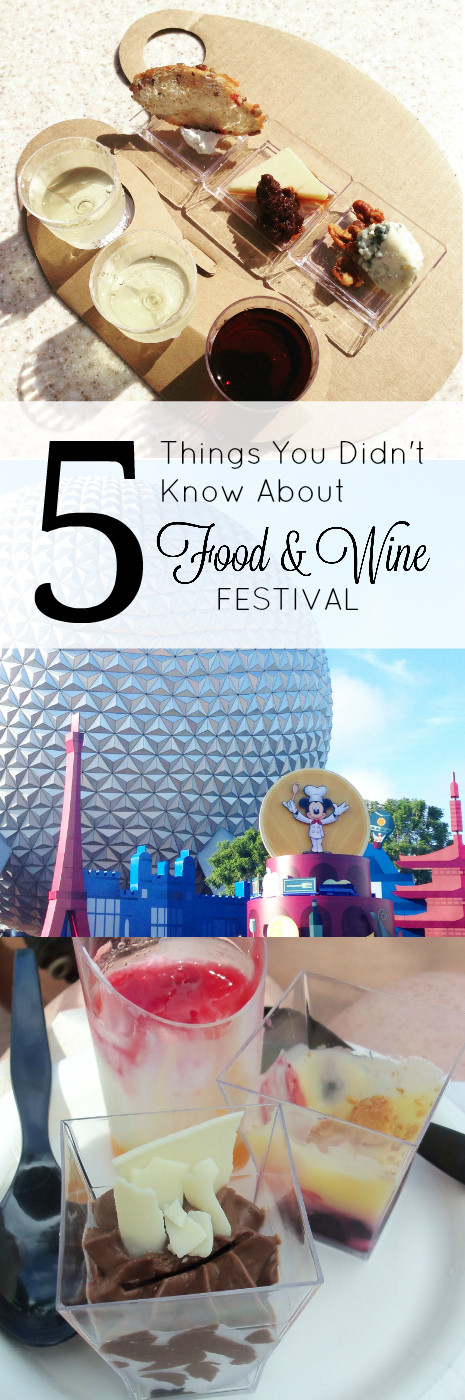 Here are some tips you probably don't know about the Epcot International Food & Wine Festival!