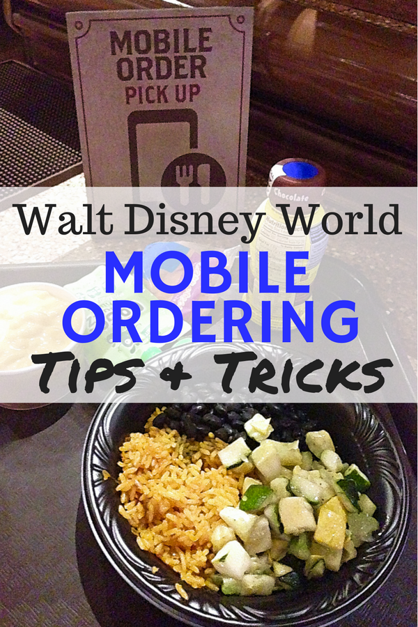 Tips and tricks for Mobile Order at Walt Disney World! How to have the best possible experience use mobile ordering to up your Disney dining game! #disneyworld 