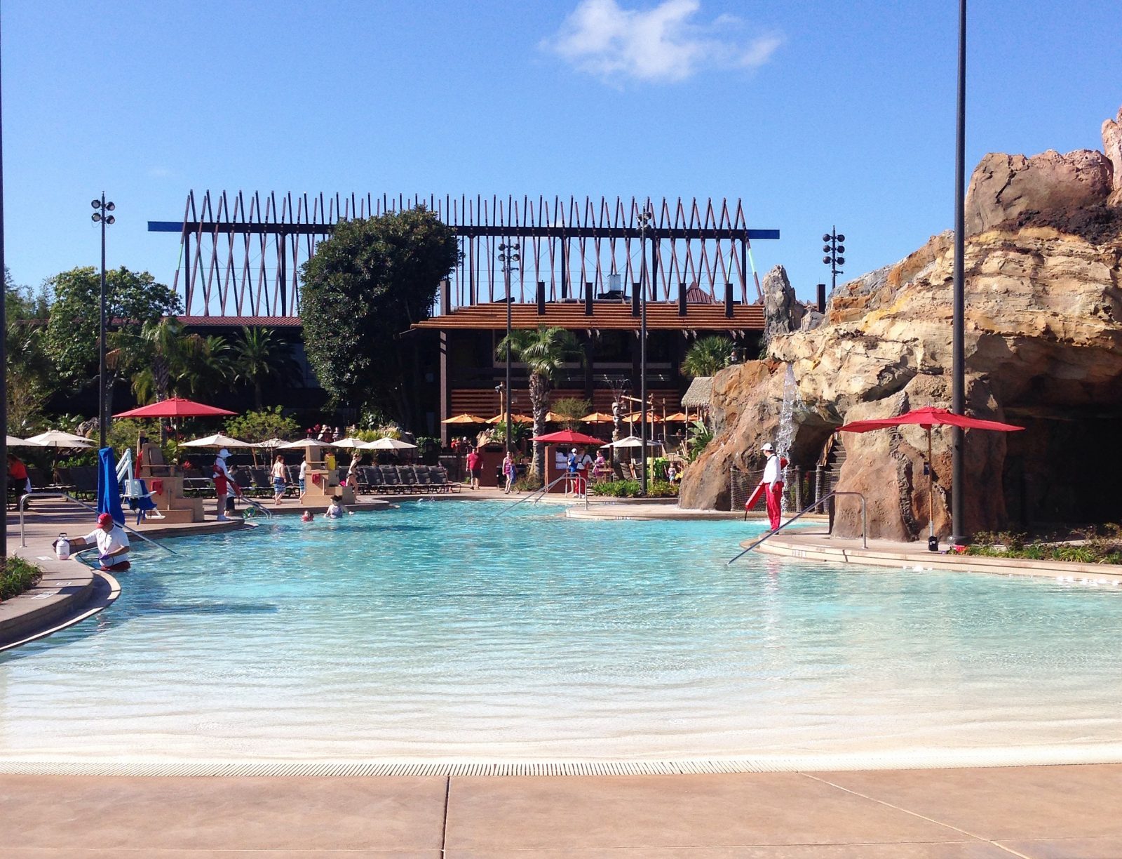feature pool at Disney's Polynesian Village Resort
