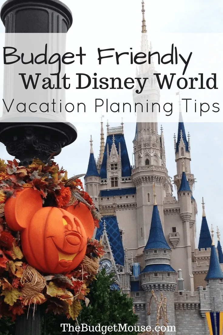 Disney world vacation planning tips for visiting on ANY budget! You can make a budget-friendly trip to Walt Disney World and I;ll show you how. #disneyworld #familytravel #budgettravel
