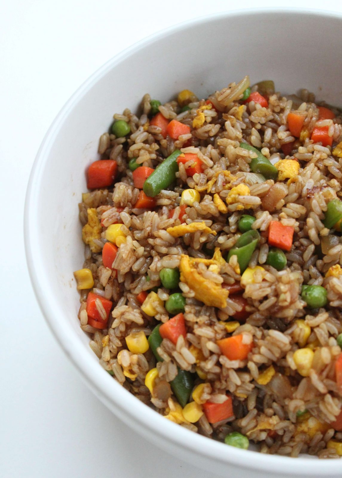 Veggie Fried Rice in a bowl