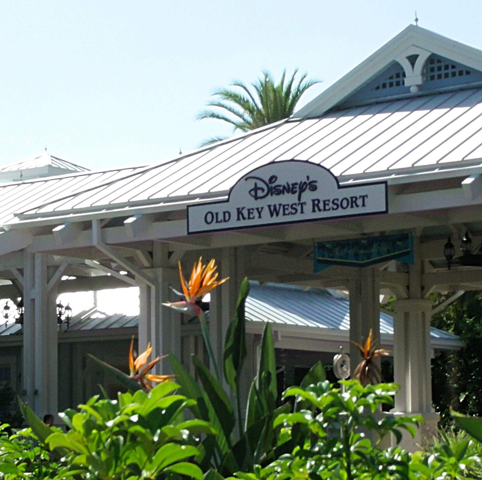 exterior view of old key west resort
