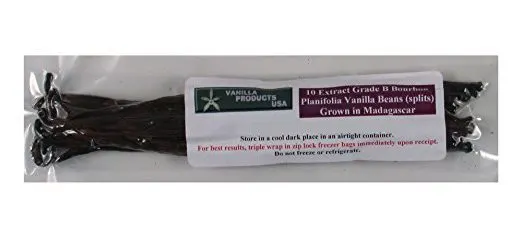 10 pack of extract grade vanilla beans