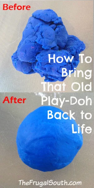 how to bring that old play-doh back to life pinterest image