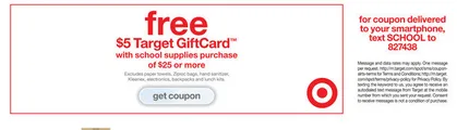 Target gift card promotion