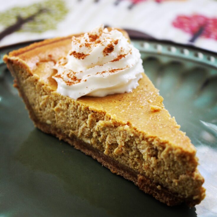 Easy Pumpkin Cheesecake Recipe - The Frugal South
