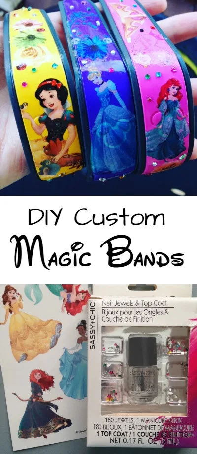 DIY Custom Magic Bands Pinterest Image
