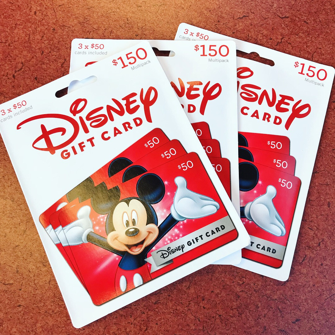 Where to Buy Disney Gift Cards in Store 