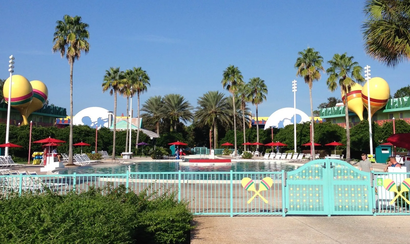 main pool at all star music resort