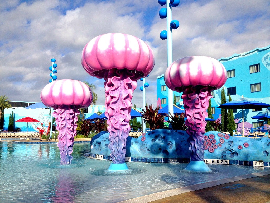 Finding Nemo pool at Disney Art of Animation Resort