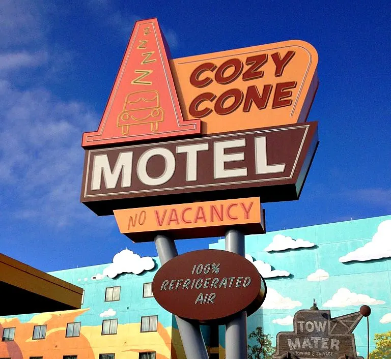 Art of Animation Cozy Cone sign