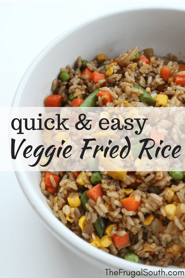 Easy Veggie Fried Rice