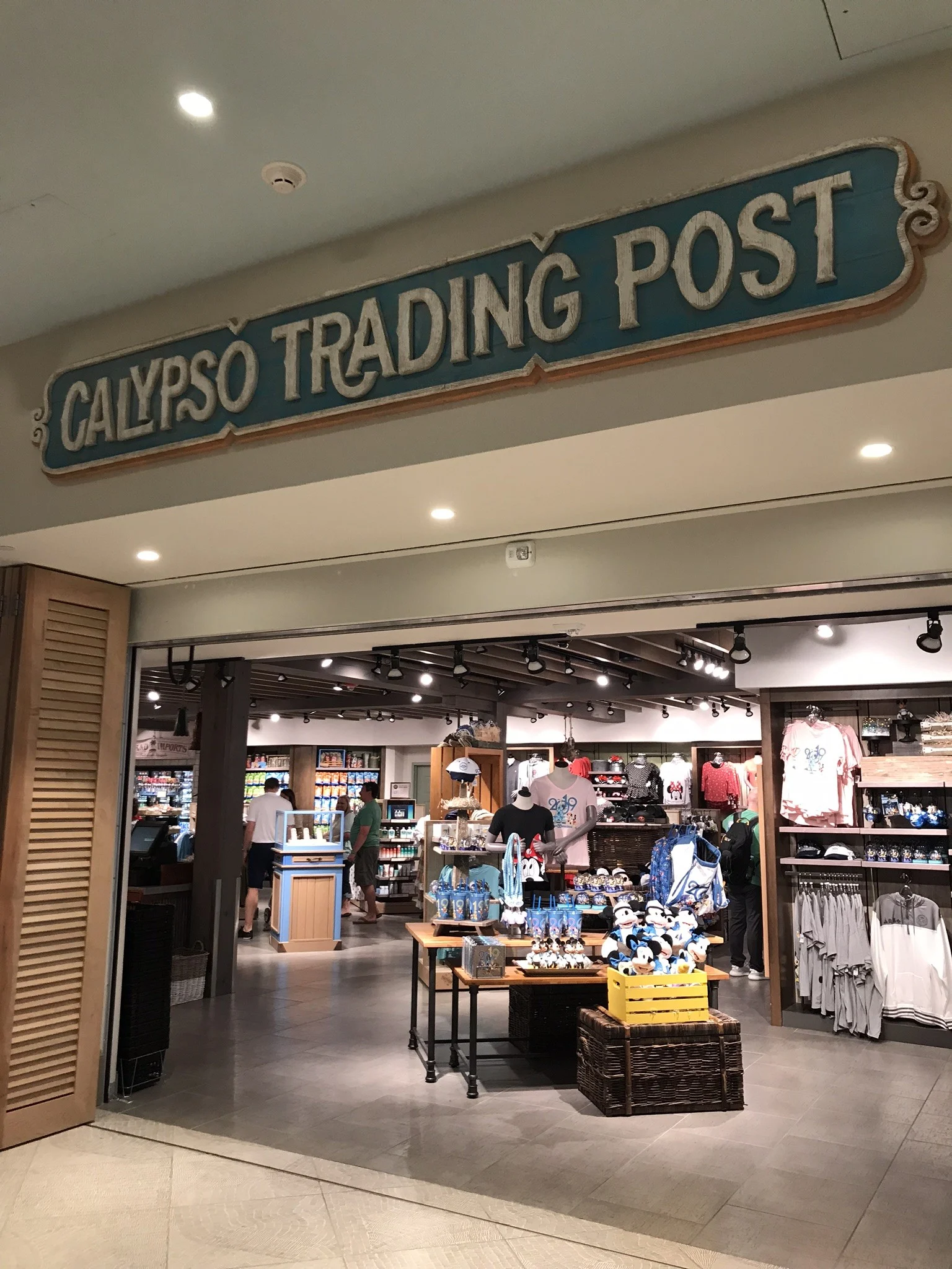 calypso trading post souvenir store