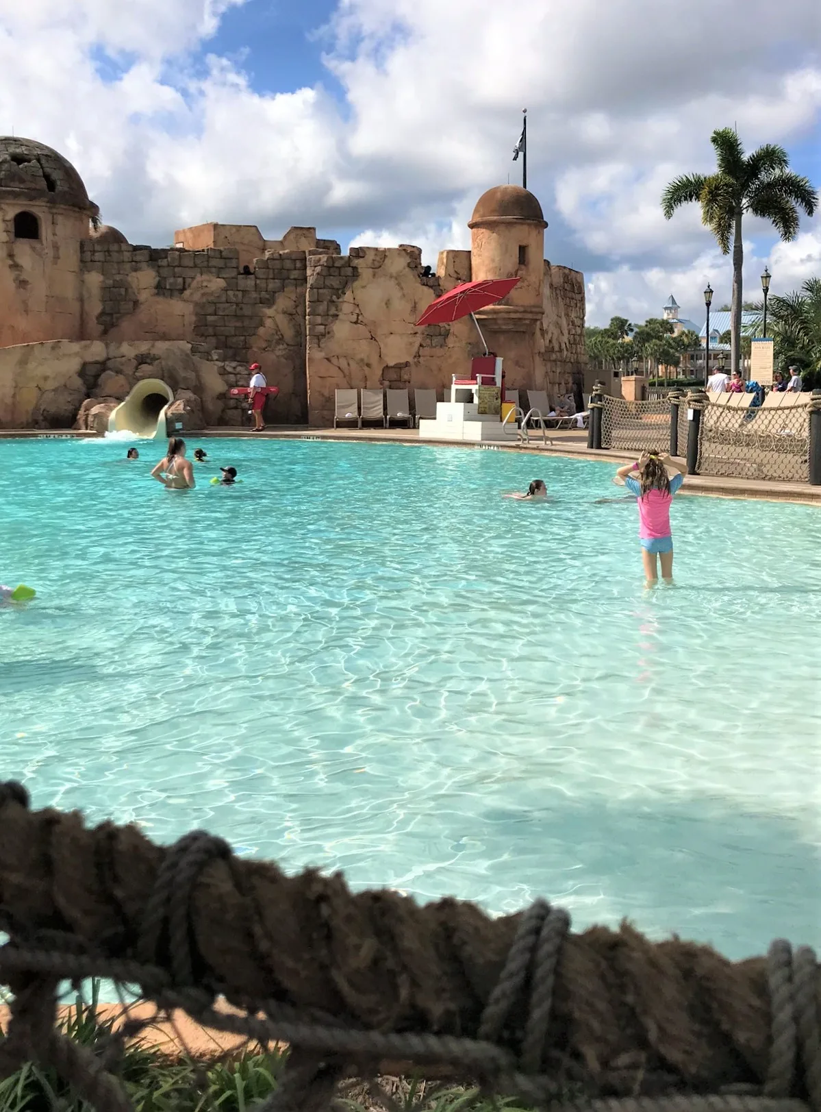 Disney Caribbean beach resort pool