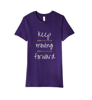 keep moving forward arrow t-shirt 