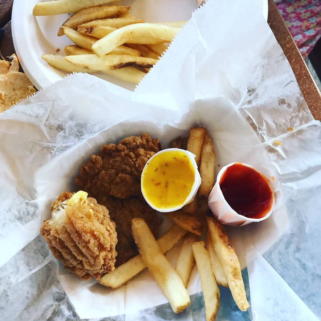 chicken basket lunch