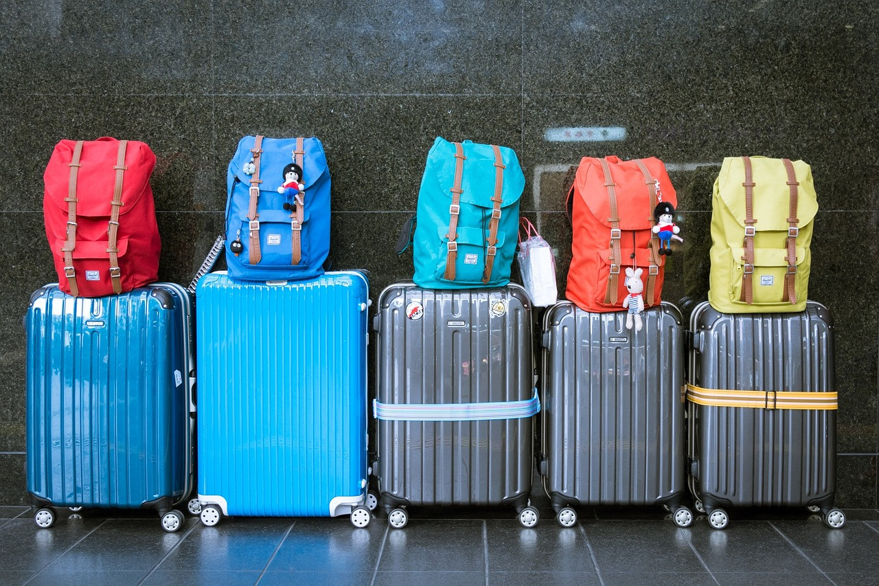 luggage and backpacks