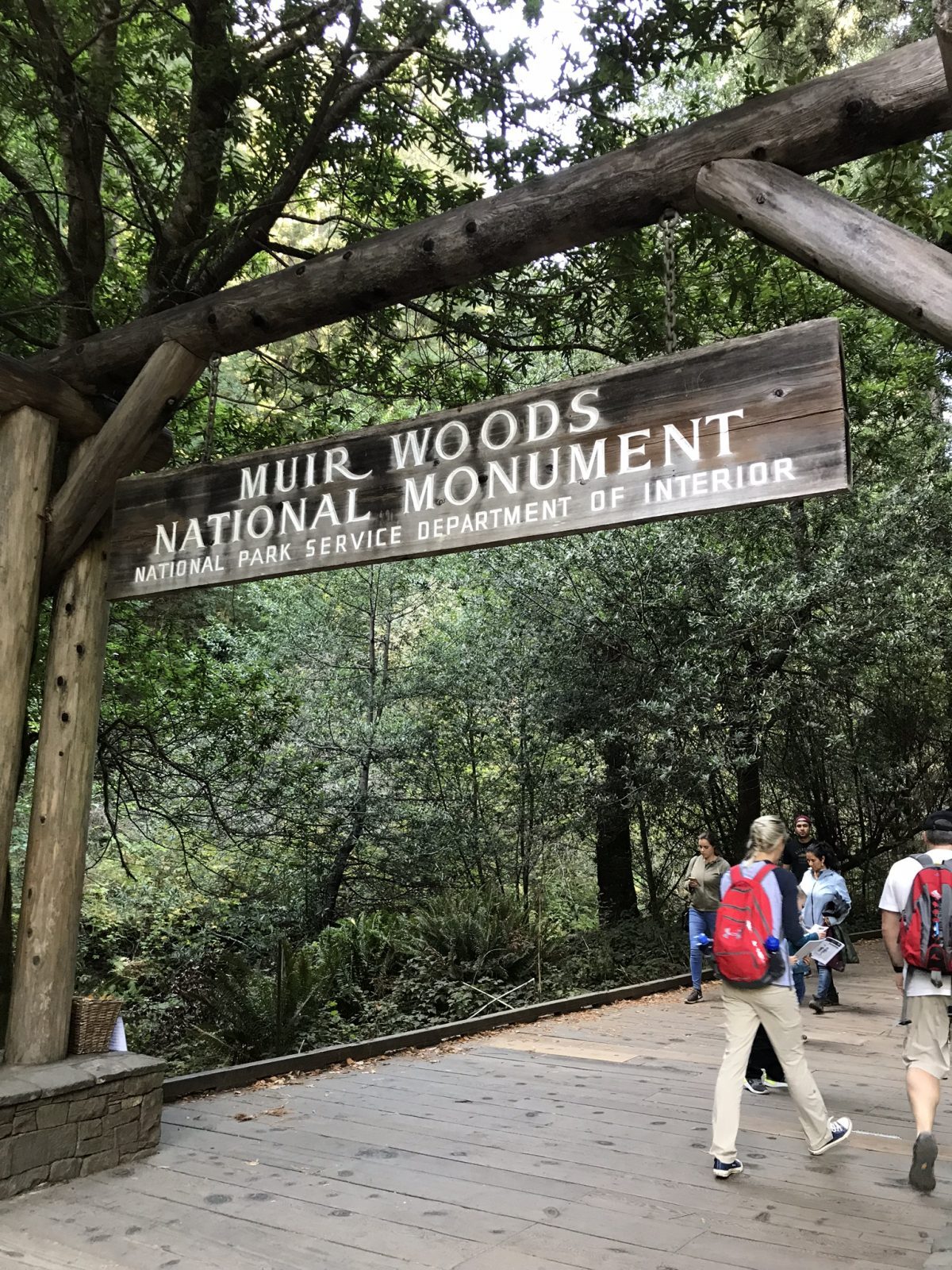 Muir Woods National Monument Sign
