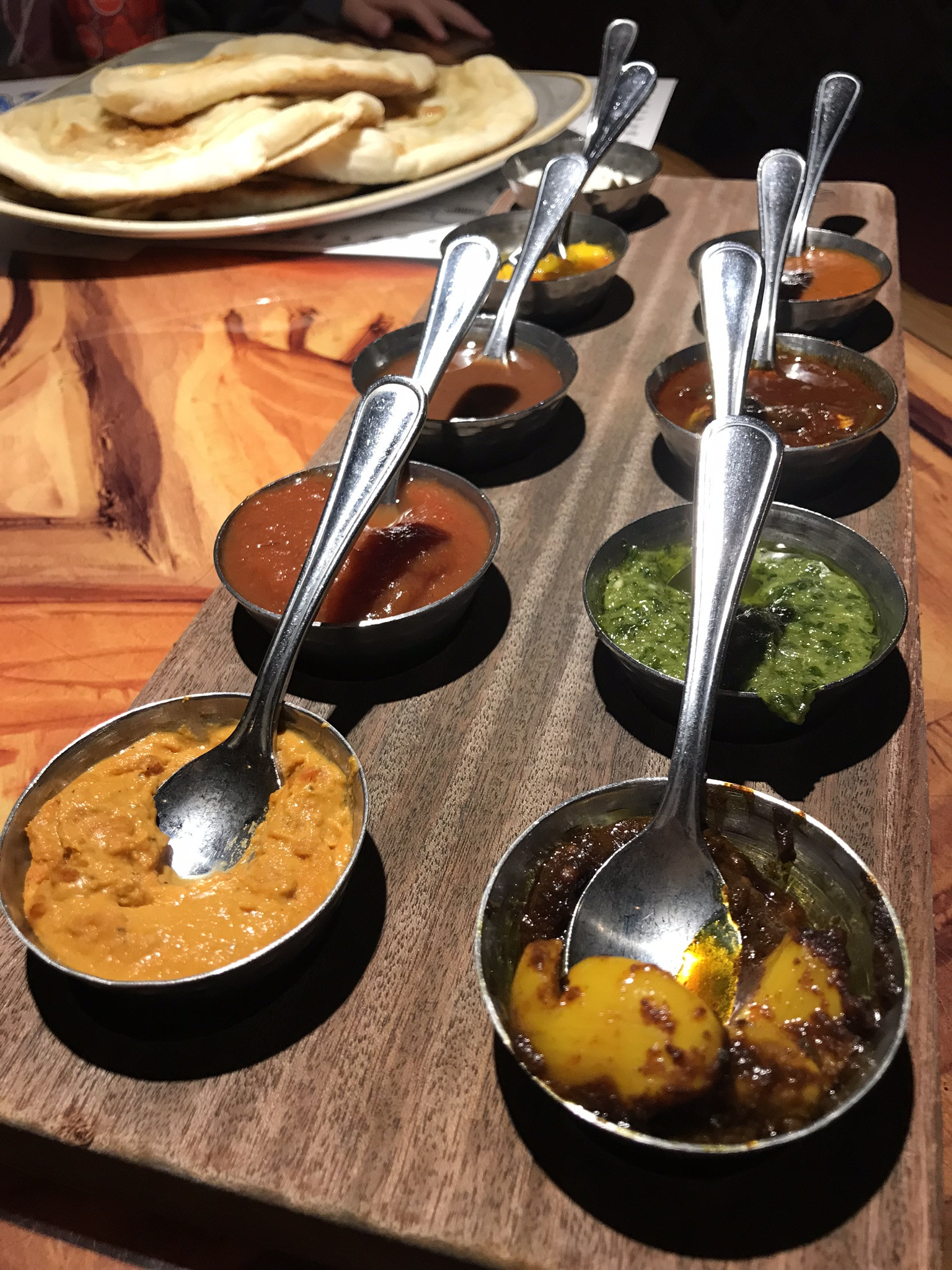 Famous bread service at Sanaa