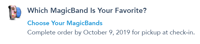 choose your magic bands disney in my disney experience