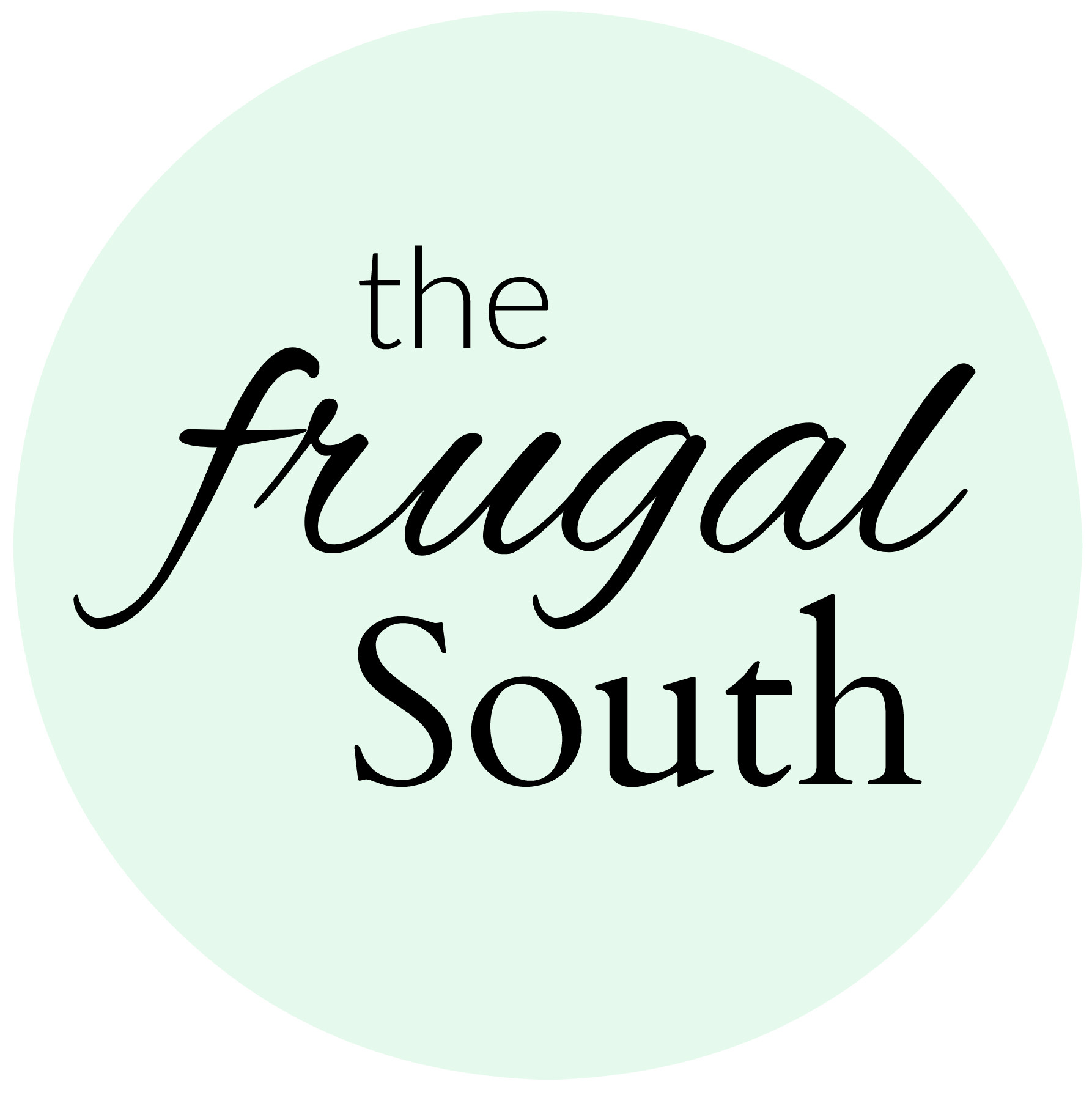 The Frugal South logo
