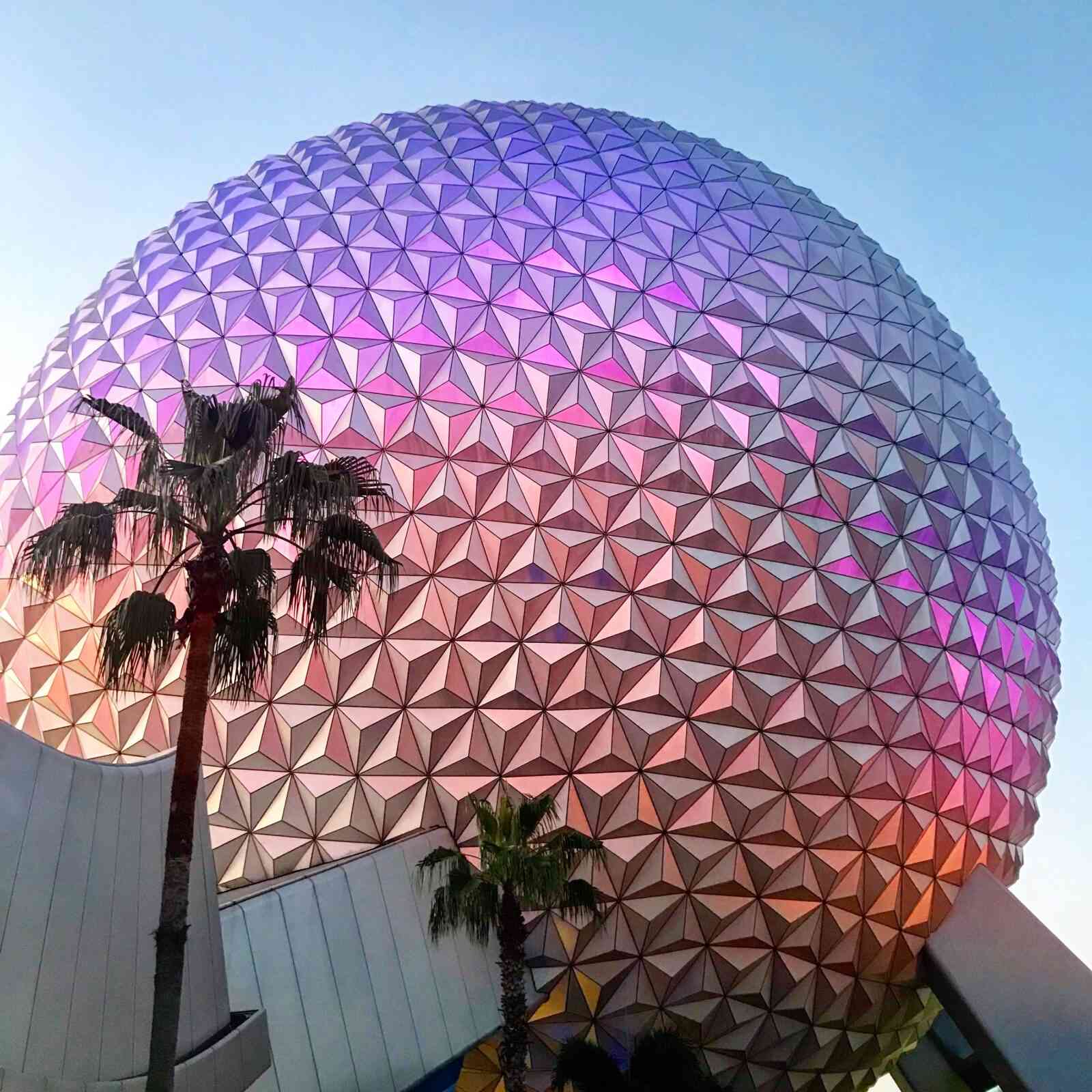 epcot ball at sunset - cheapest disney tickets