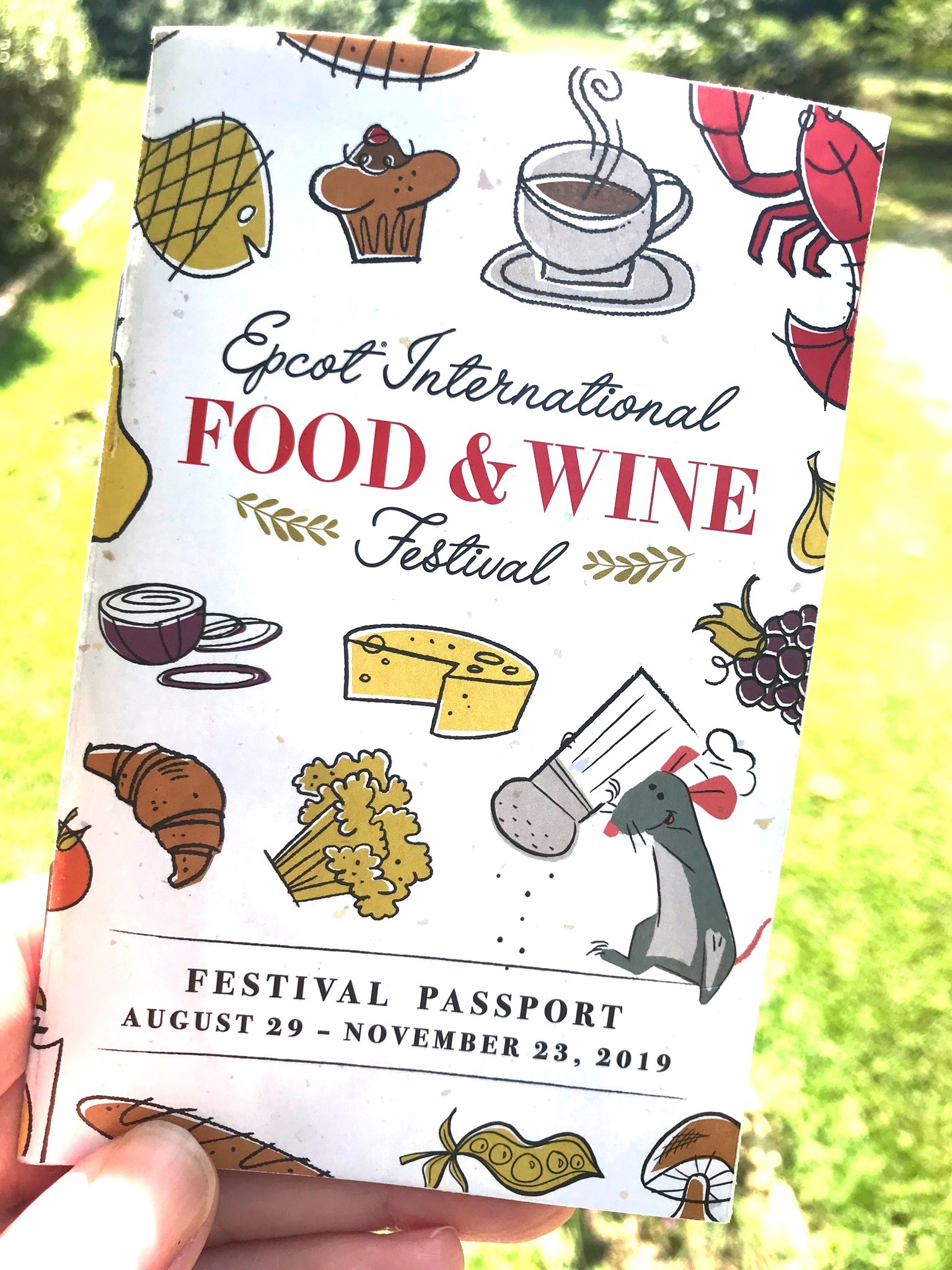 Epcot food and wine festival passport