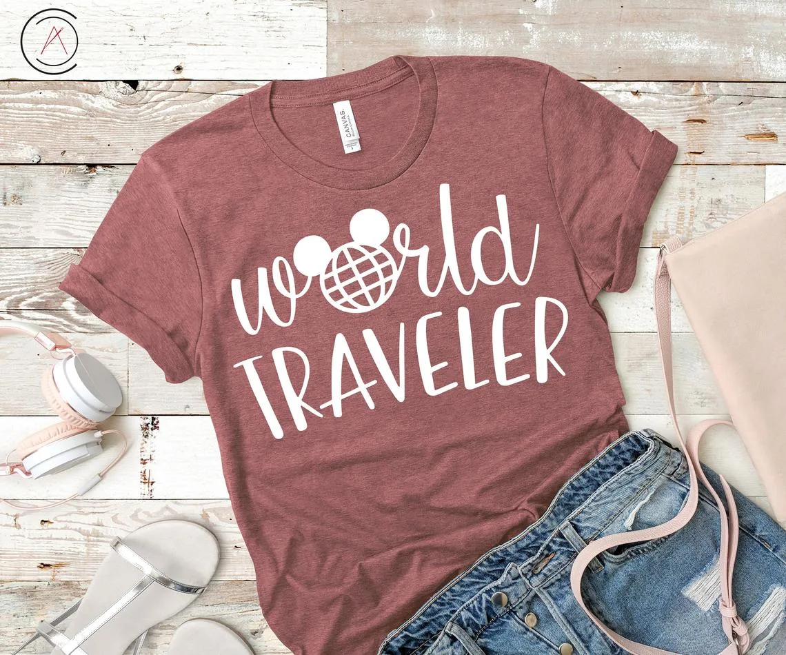 epcot world traveler t-shirt