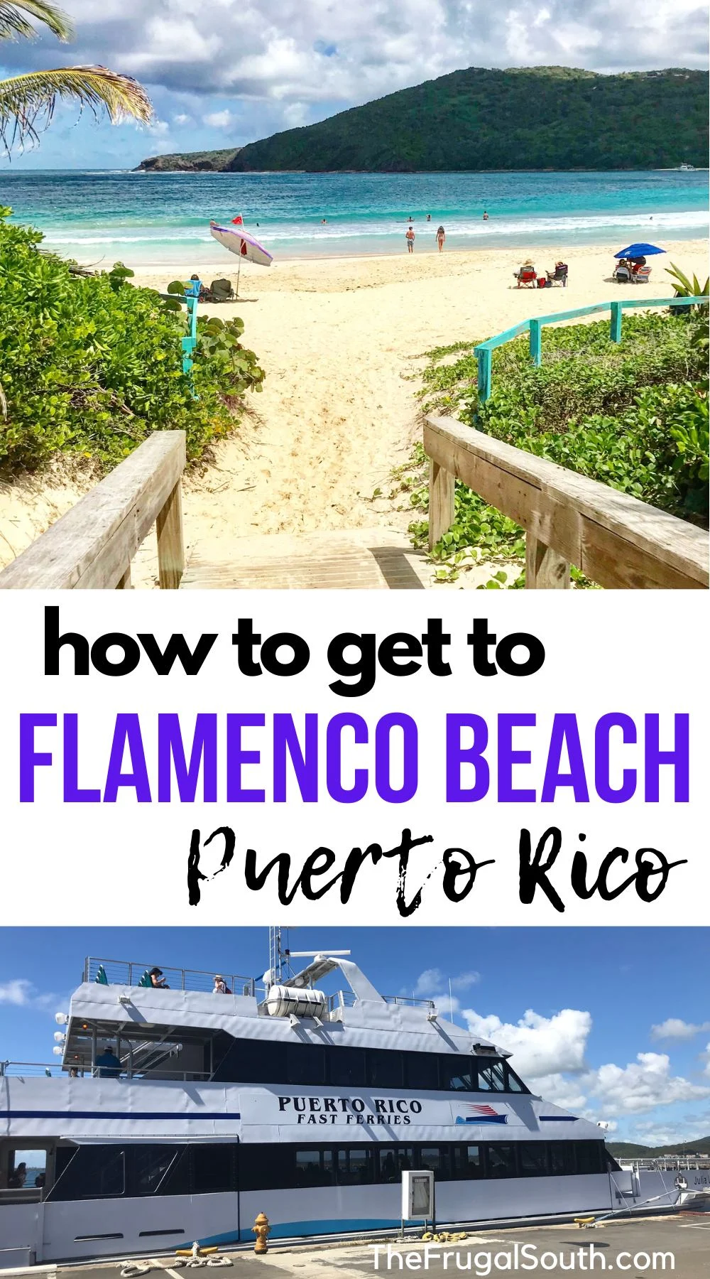 flamenco beach pin
