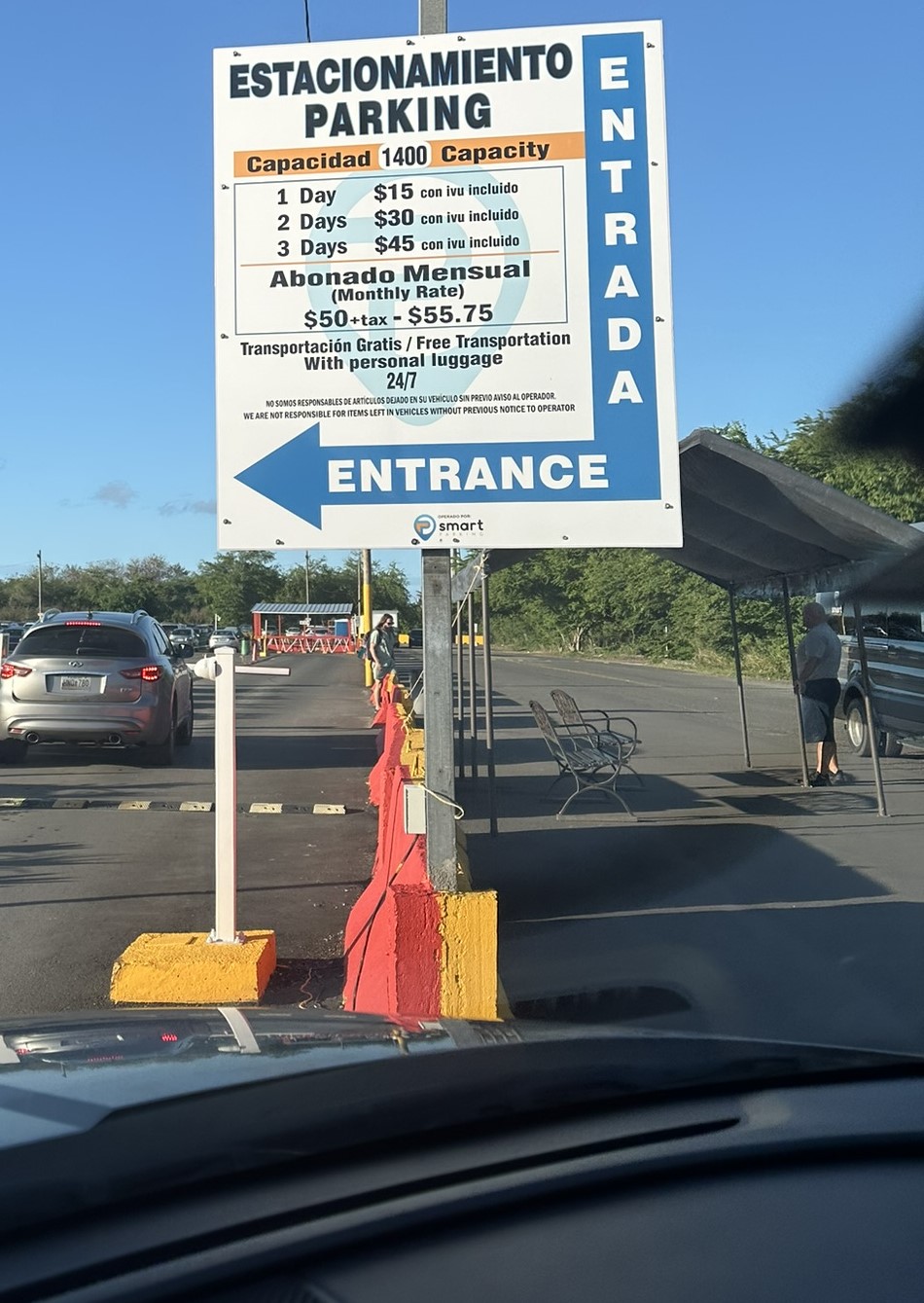 how to get to flamenco beach ferry parking