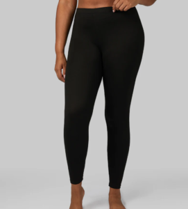 32 degrees Women's lightweight baselayer leggings in black