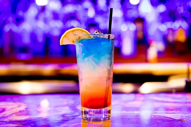 red white and blue cocktail - things to do in old san juan