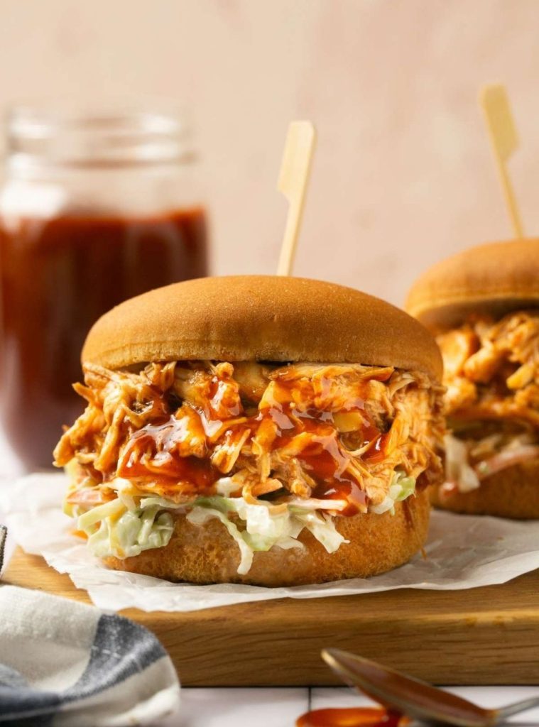 Shredded BBQ Chicken Crock Pot