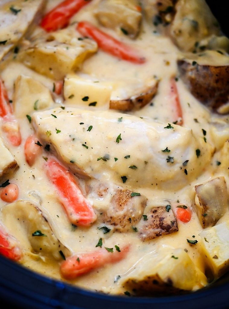 Crock Pot Creamy Ranch Chicken